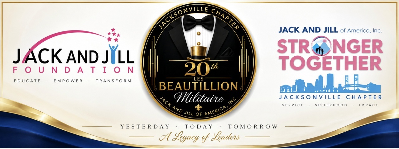 Jacksonville Chapter 20th Biennial Les Beautillion Militaire logo