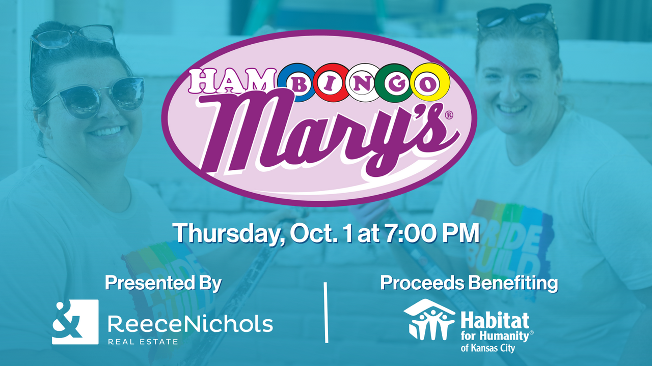 Hamburger Mary's Charity Bingo with ReeceNichols logo
