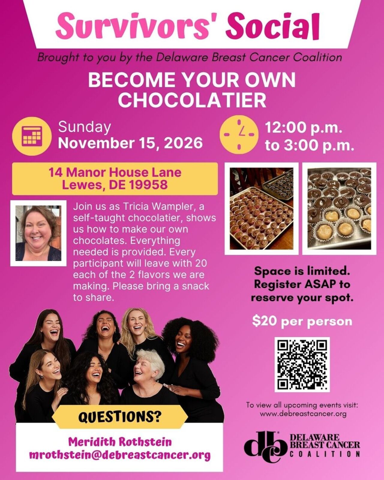 Survivor Social Become your own Chocolatier logo