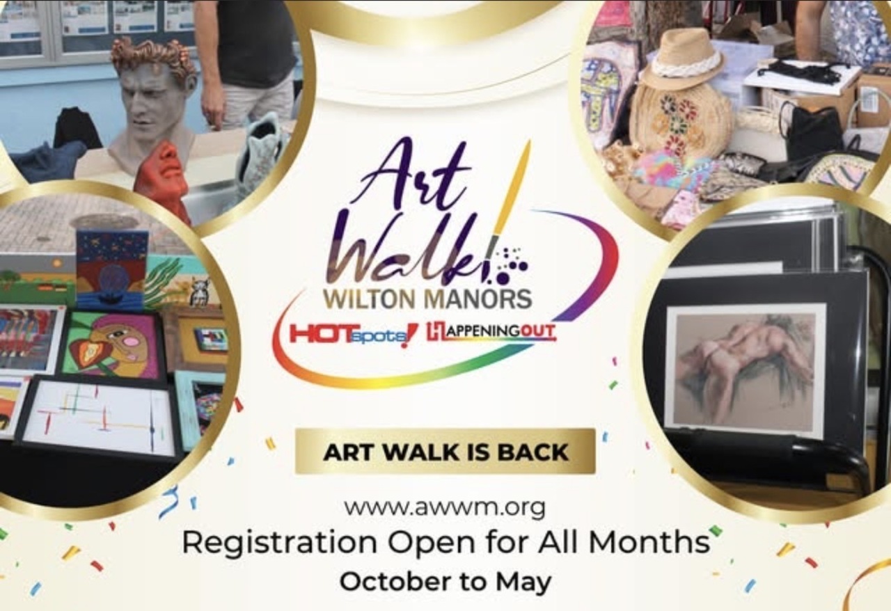 Florida - Art Walk Wilton Manors (Oct) logo