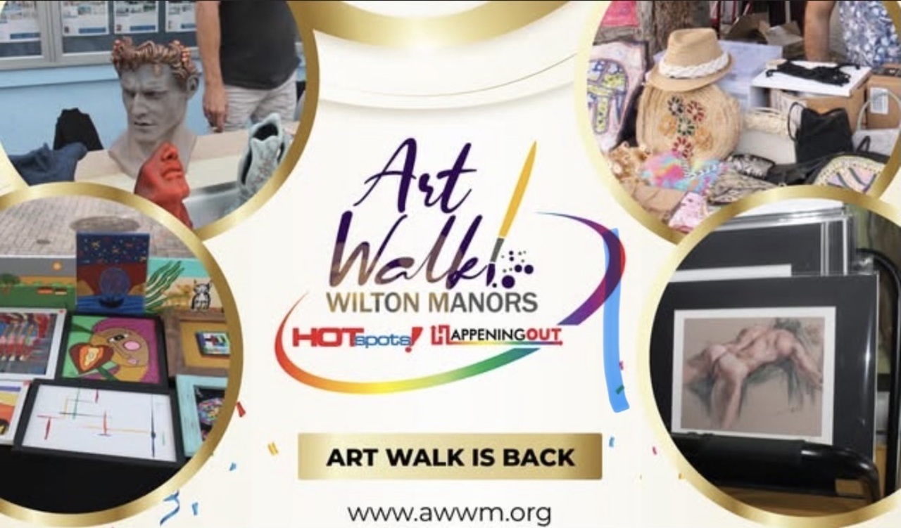 Florida - Art Walk Wilton Manors (Dec) logo