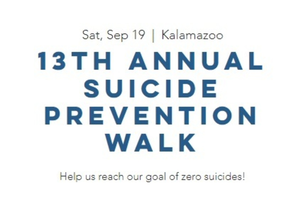 Michigan Kalamazoo Suicide Prevention Walk logo