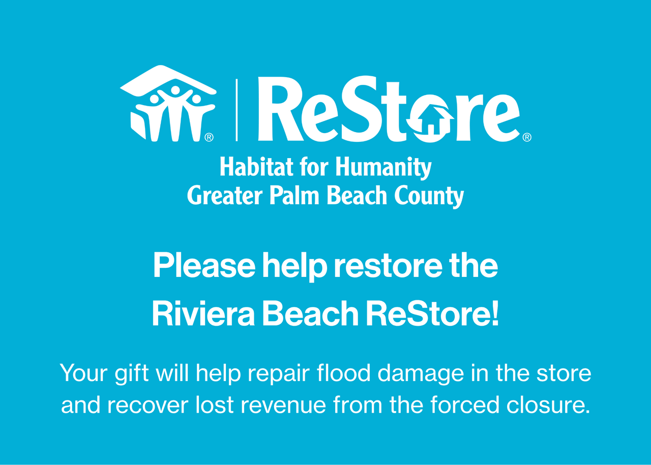 Support the Riviera Beach ReStore logo
