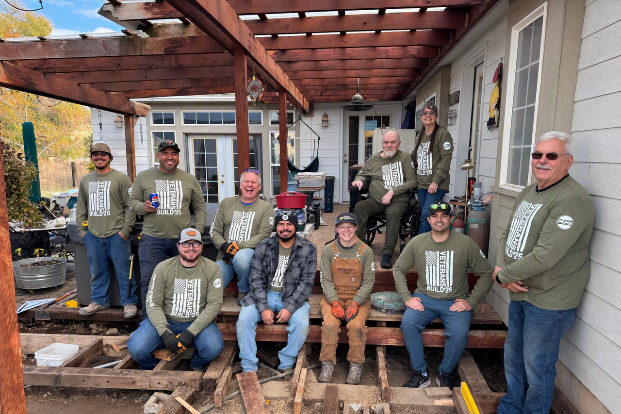 Veteran Build Week- Open Doors to Opportunity logo