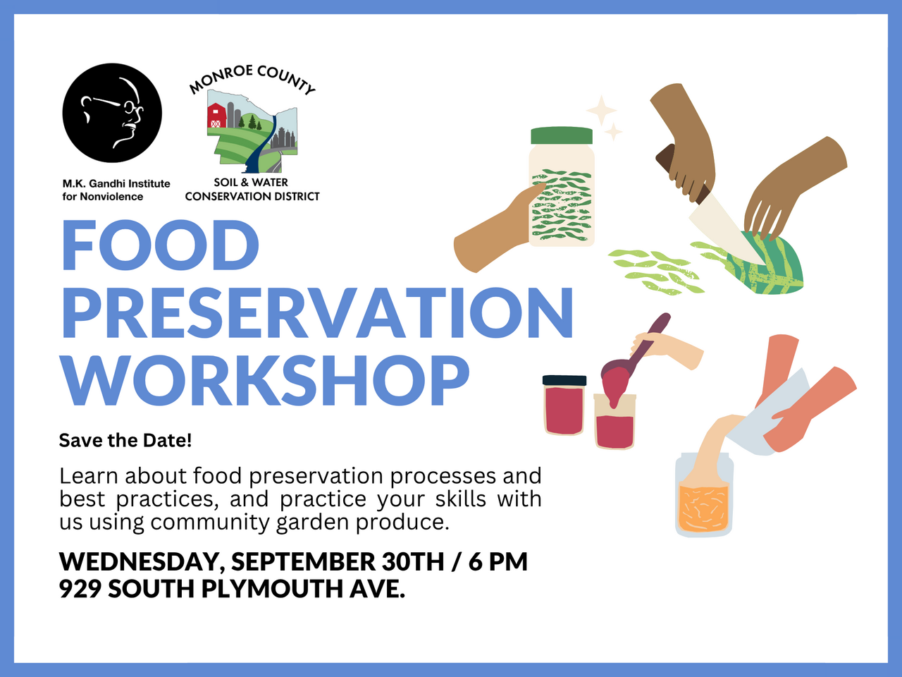 Food Preservation Workshop logo