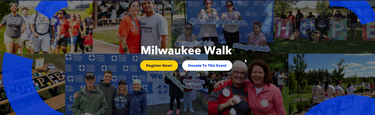 WI - Milwaukee Out of the Darkness Walk logo