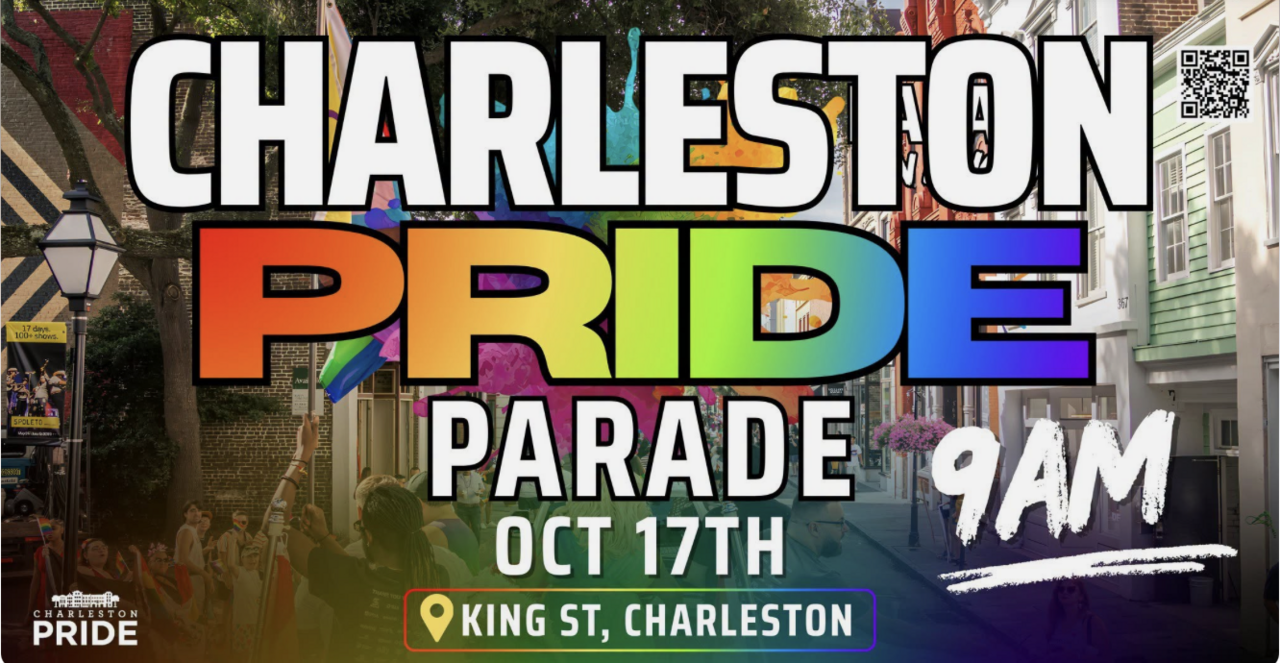 South Carolina 2026 Charleston Pride Parade logo