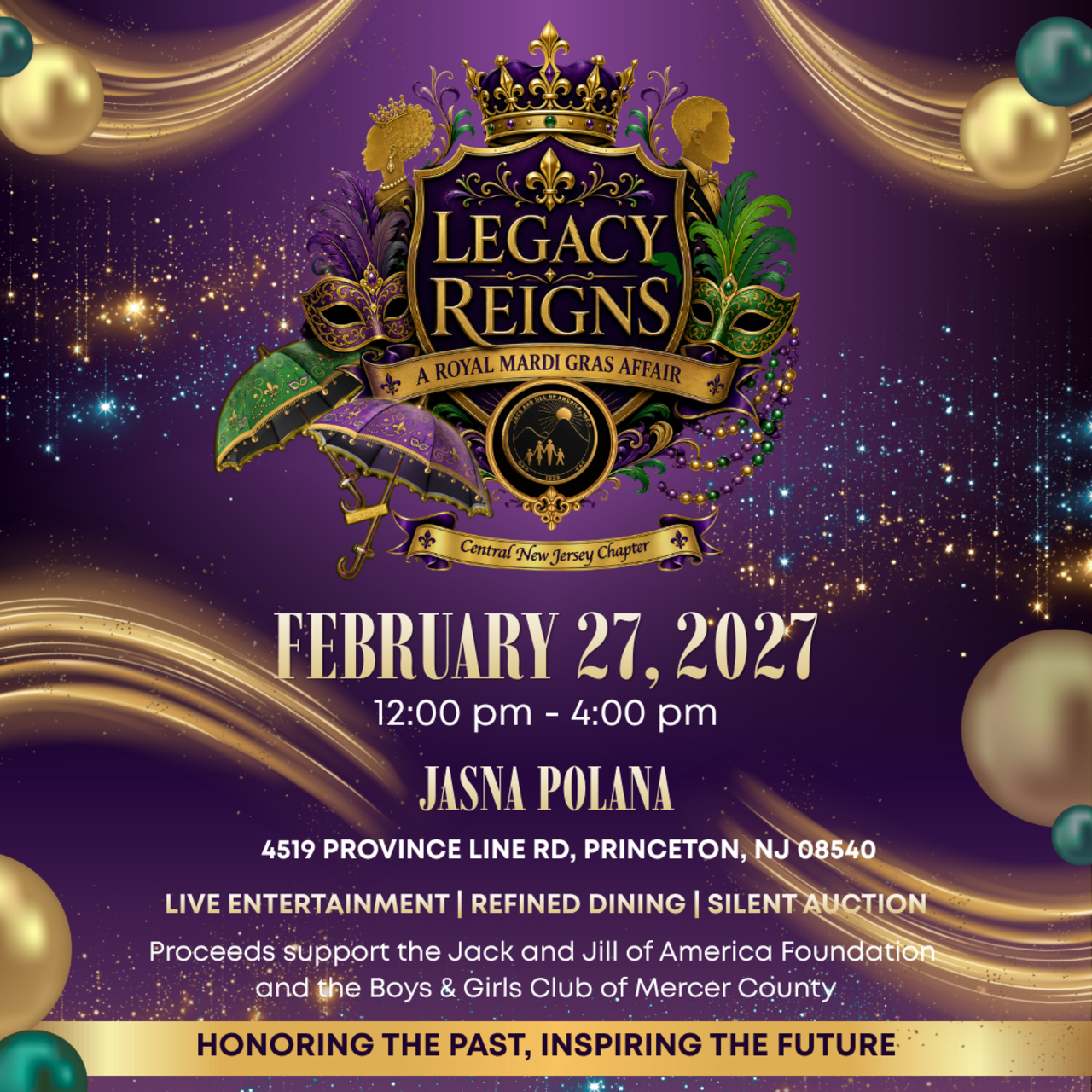 Central New Jersey - Legacy Reigns logo