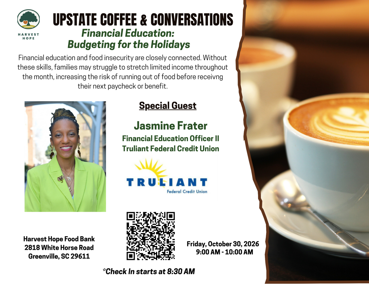 Coffee & Conversations - October 2026 logo