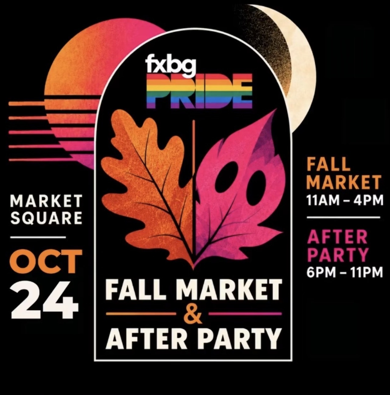 Virginia - FXBG Pride Fall Market and After Party logo