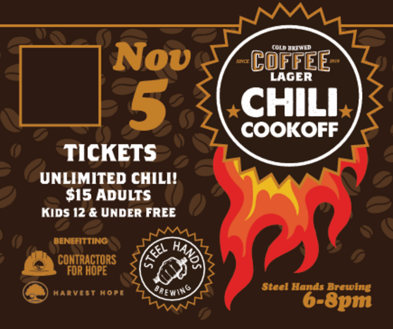 Coffee Lager Festival Chili Cookoff logo