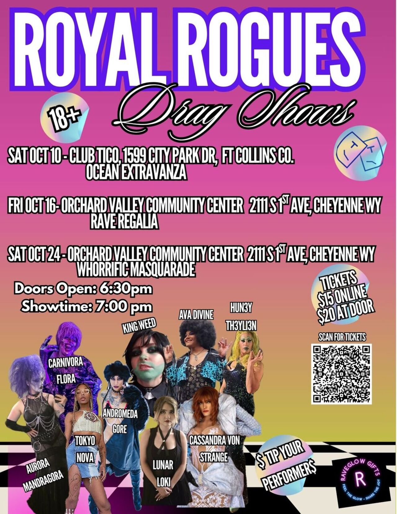 Wyoming-Royal Rouges Drag Shows logo