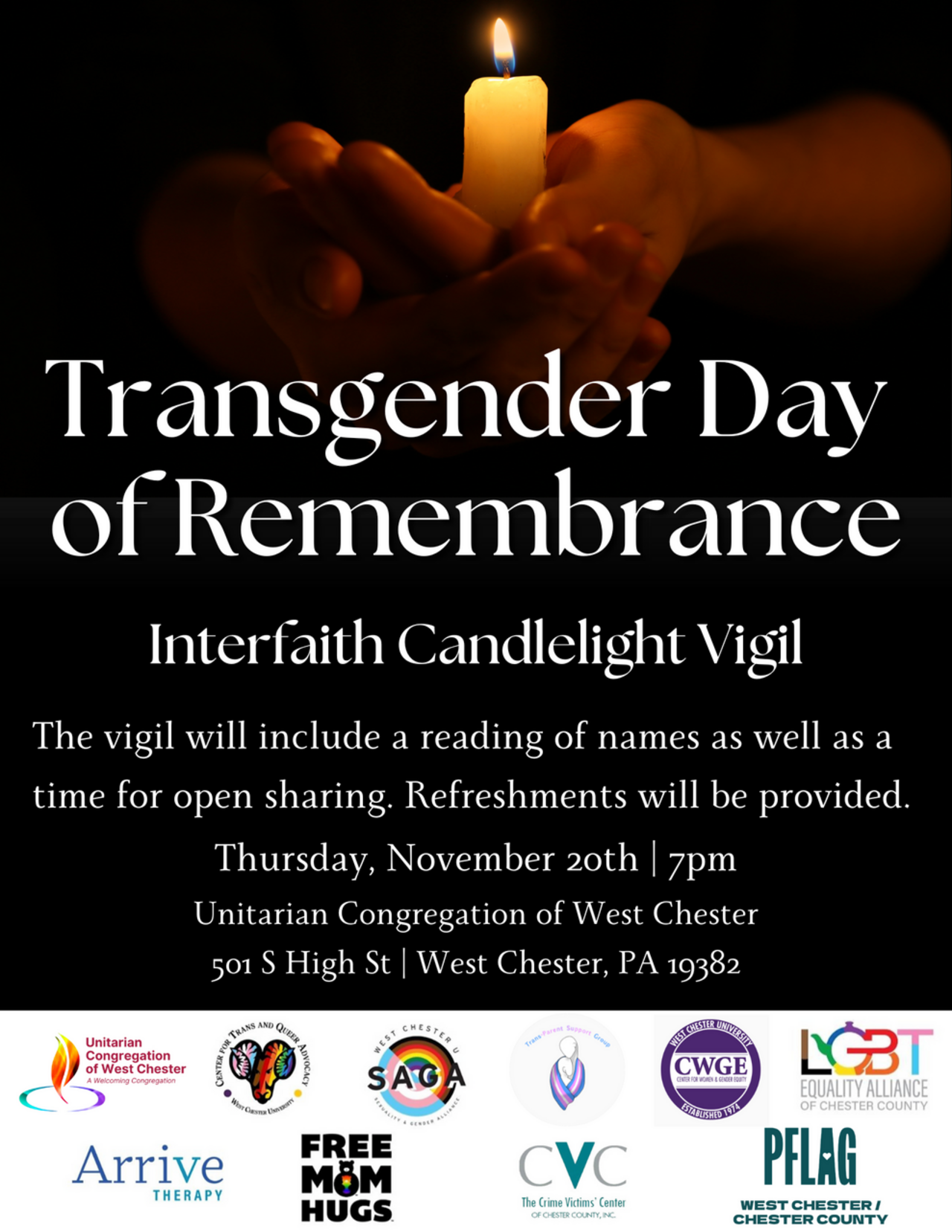 Pennsylvania - Transgender Day of Remembrance logo