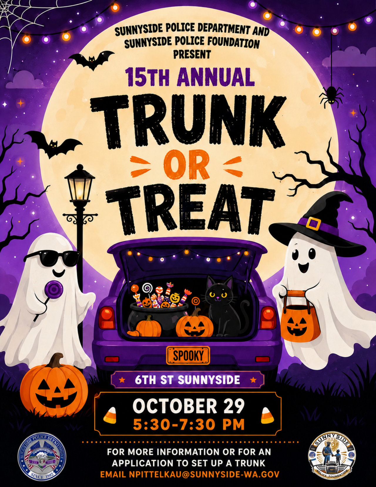 10.31 Heights Trunk or Treat Volunteer Shifts logo
