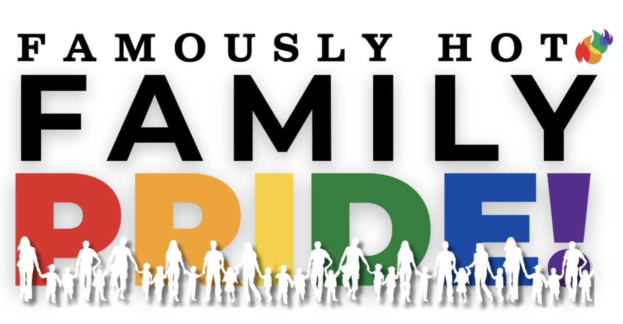 South Carolina 2026 Famously Hot Pride Festival Family Pride logo