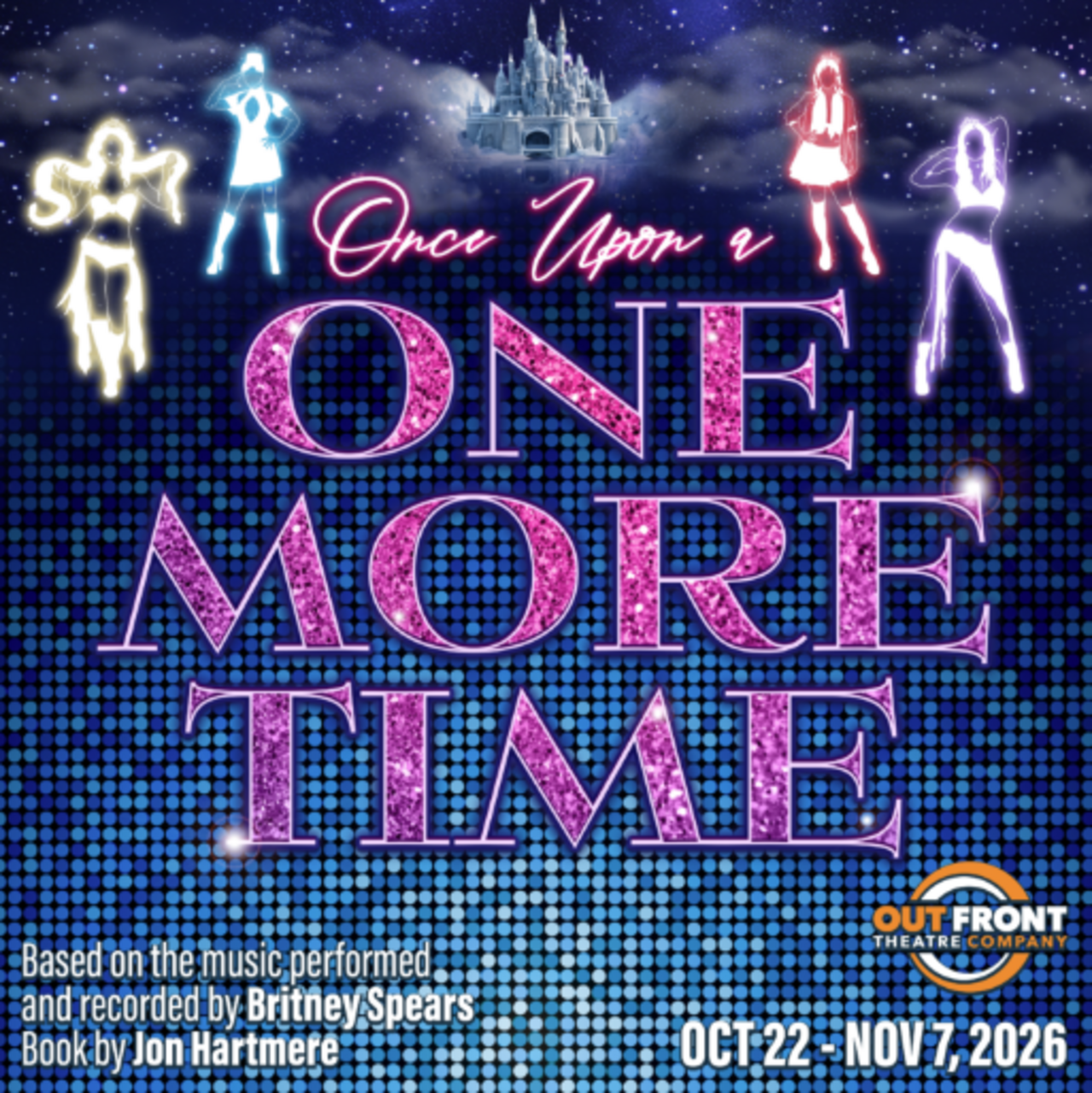 Georgia - Out Front Theatre's Once Upon A One More Time logo