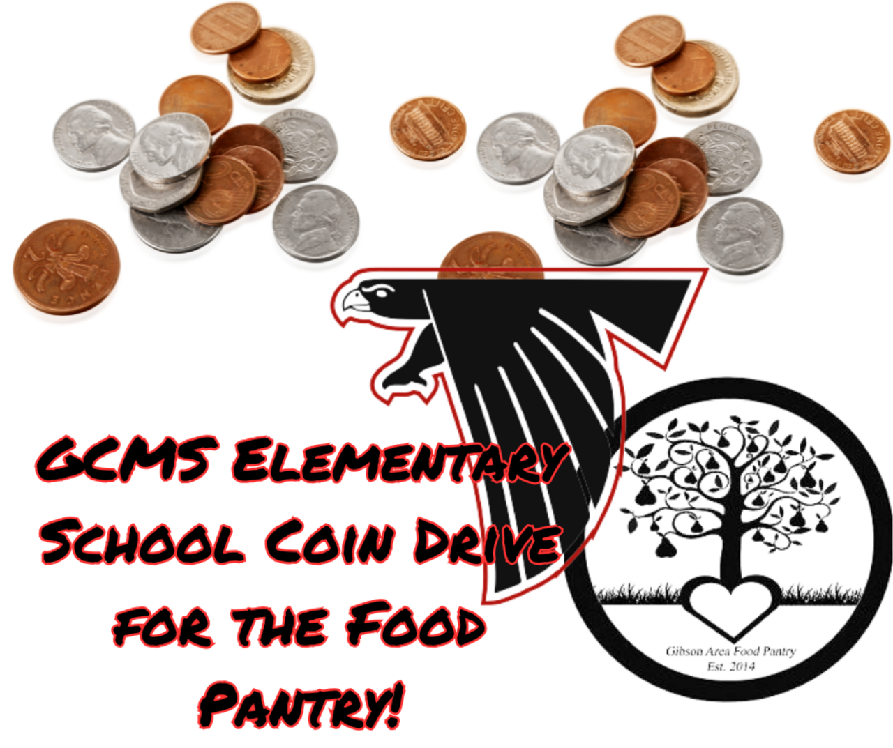 GCMS Elementary School Coin Drive for the Food Pantry 2026 logo