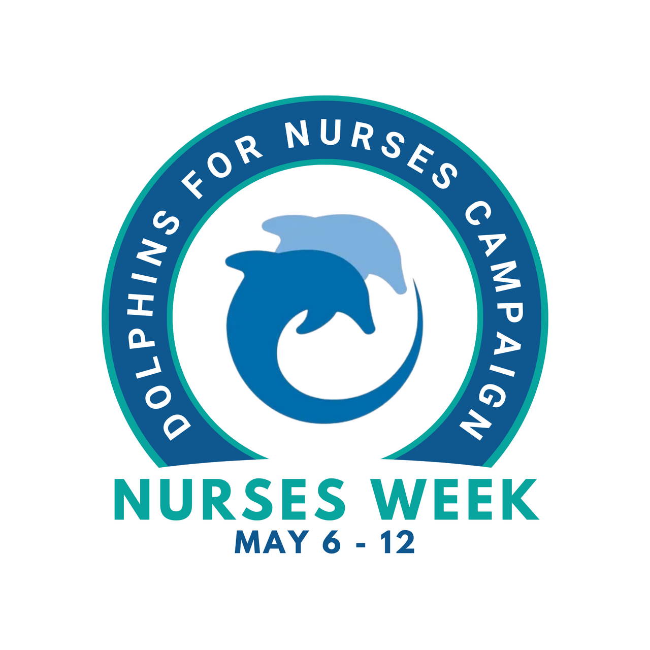 2027 Dolphins for Nurses Campaign logo