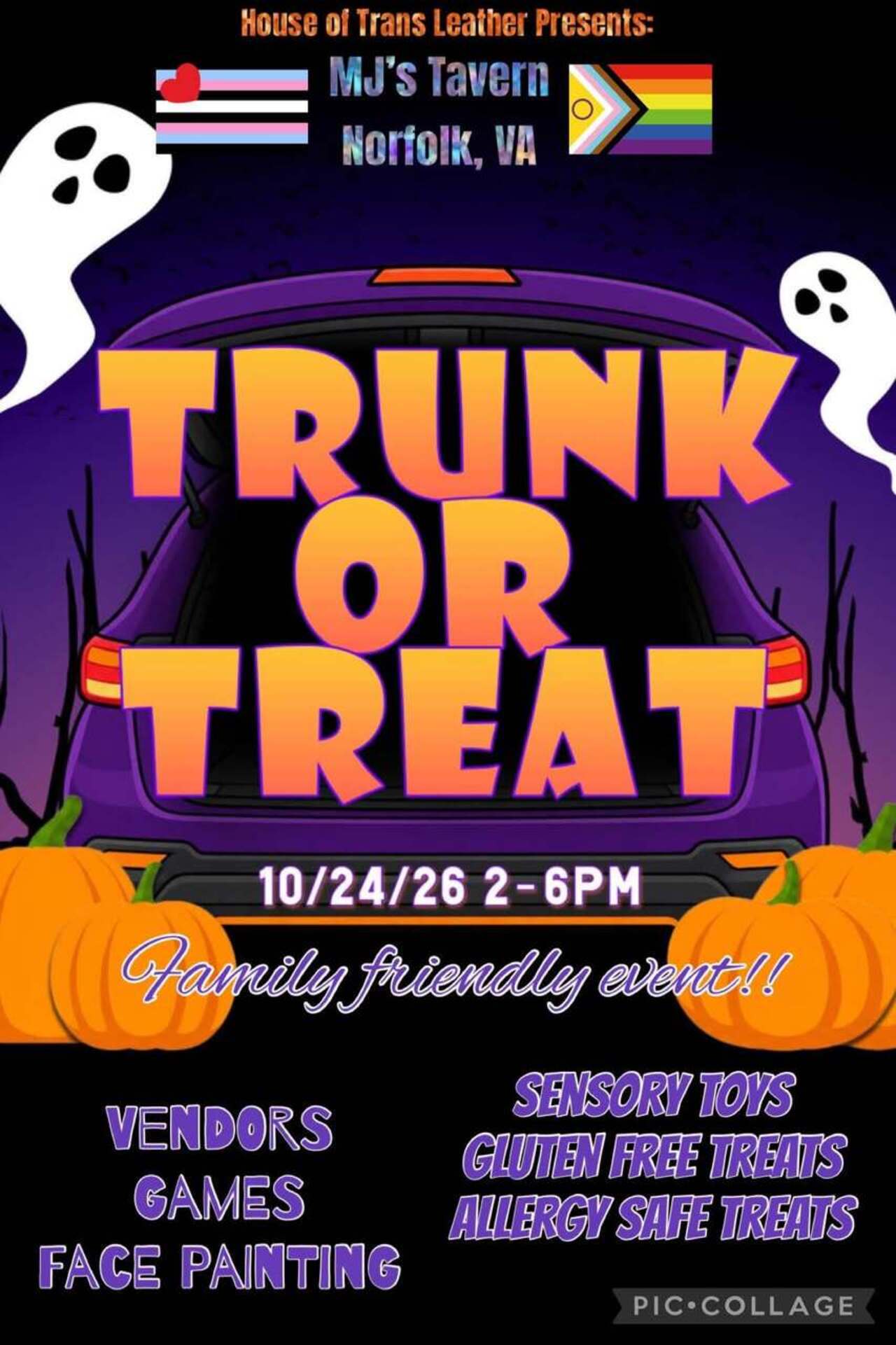 Virginia- Trunk or Treat logo