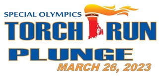 Torch Run Plunge 2023 logo