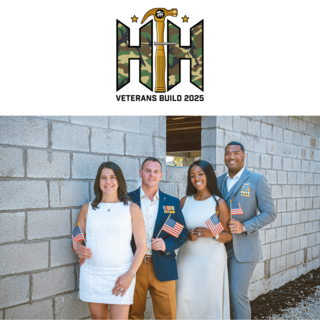 Veterans Build 2025, presented by Vertical Bridge logo