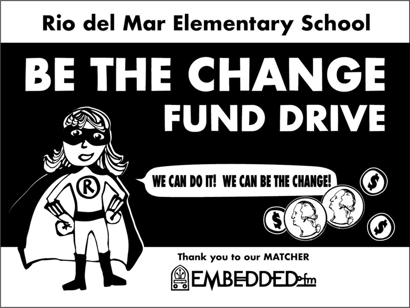 Rio Del Mar Elementary with Embedded.fm logo