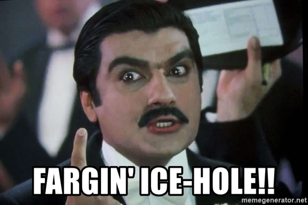 Two Fargin Ice-Holes logo