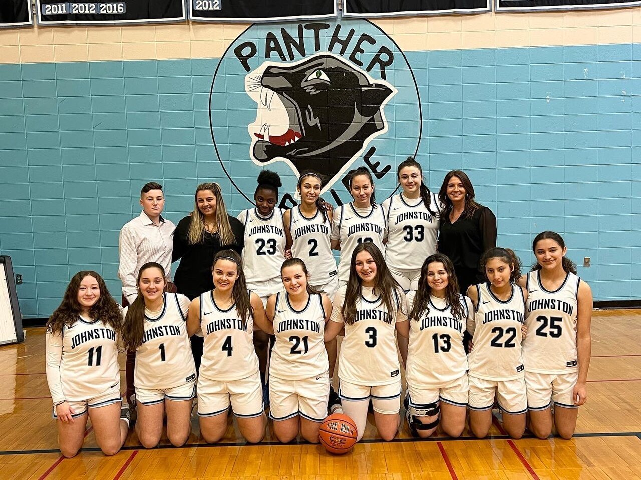 Johnston Girls Basketball logo