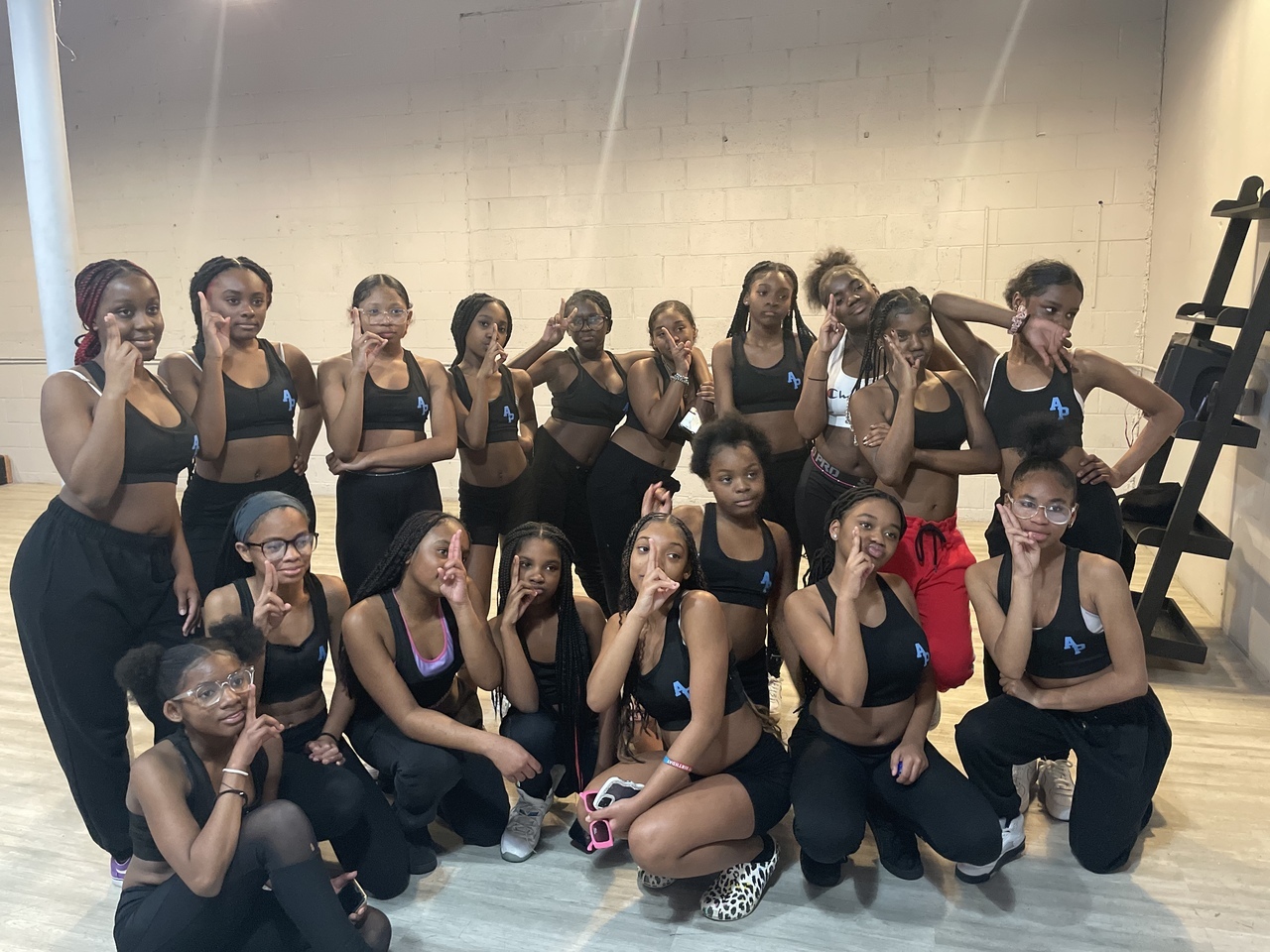 Asbury Park AYF Blue Bishops Cheer Team logo