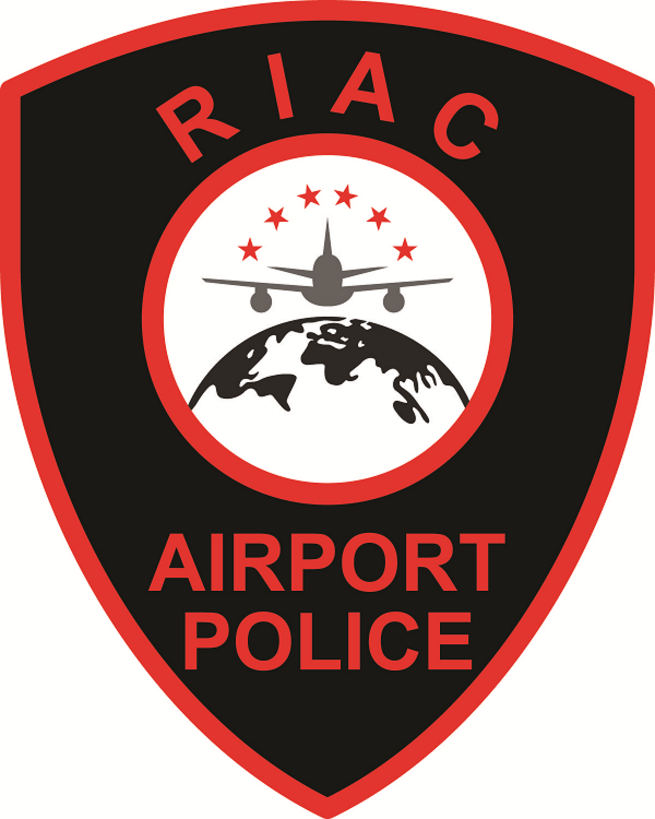 RIAC Police Department Swim Team logo