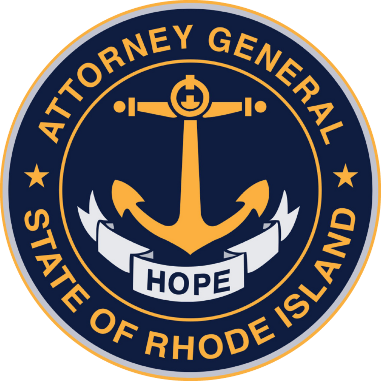 RI Office of Attorney General logo
