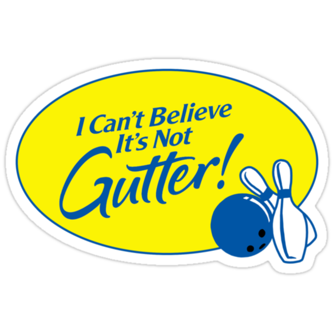 I Can't Believe It's Not Gutter logo