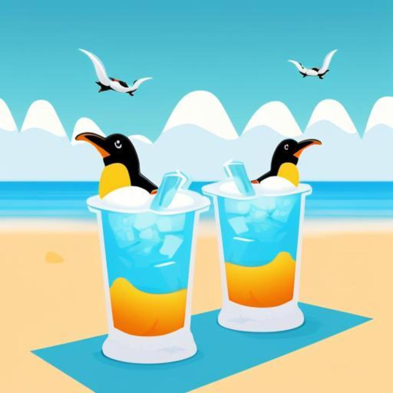 Party Penguins logo