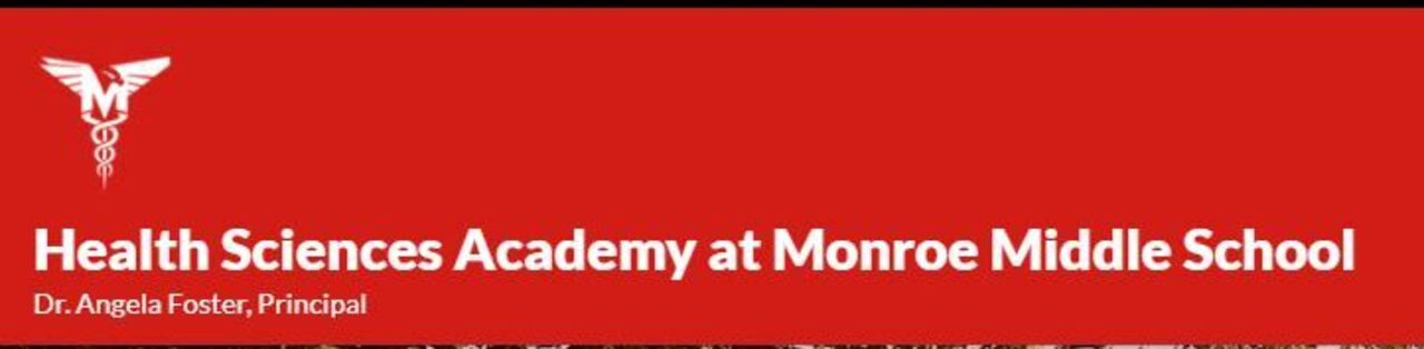 Health Science Academy at Monroe Middle School logo