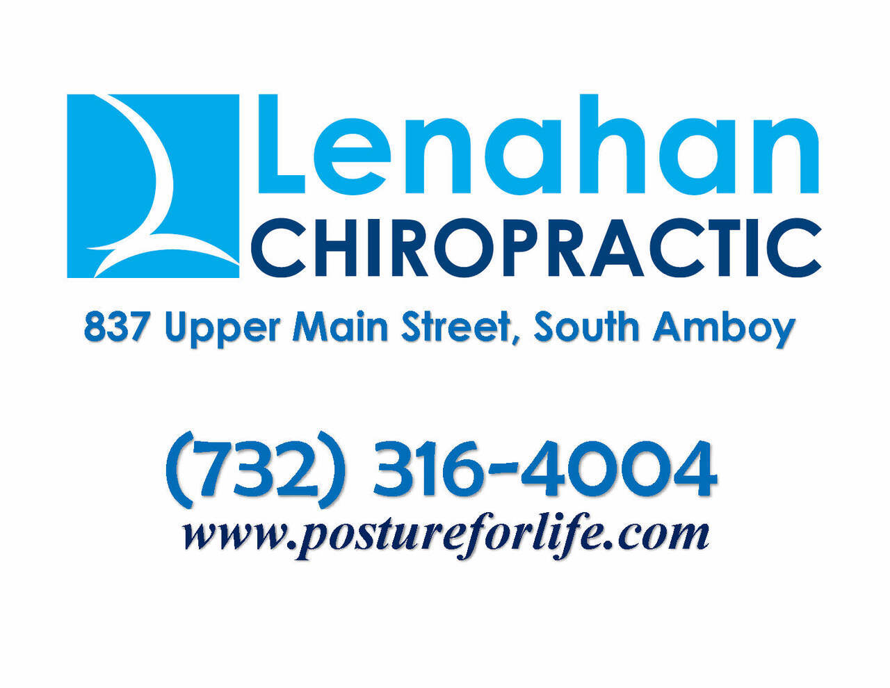 Lenahan Chiropractic's Striking Six logo