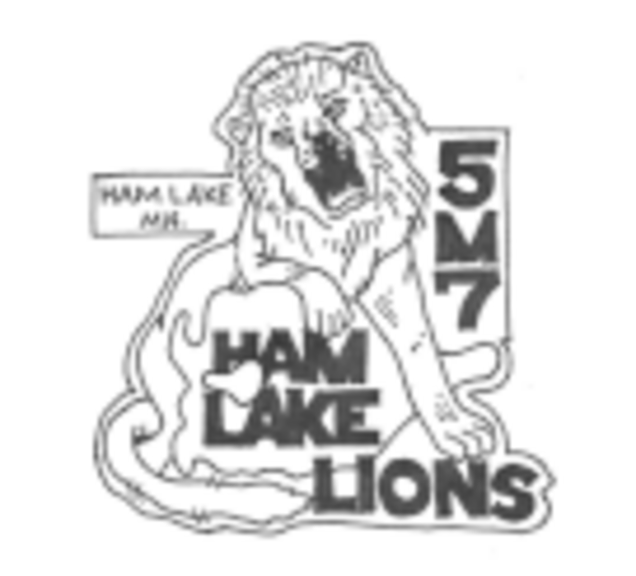 Ham Lake Lions Club logo