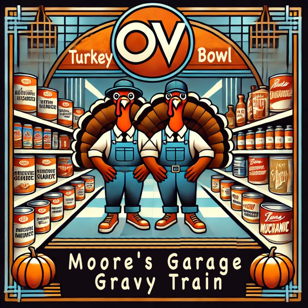 Moore's Garage Gravy Train logo