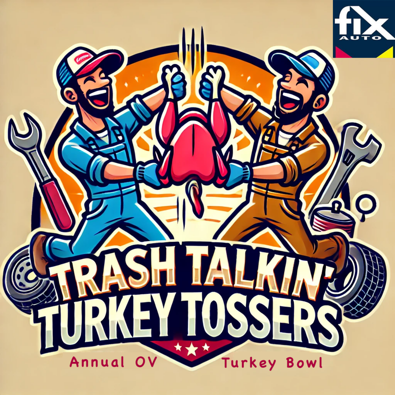 Trash Talkin' Turkey Tossers logo