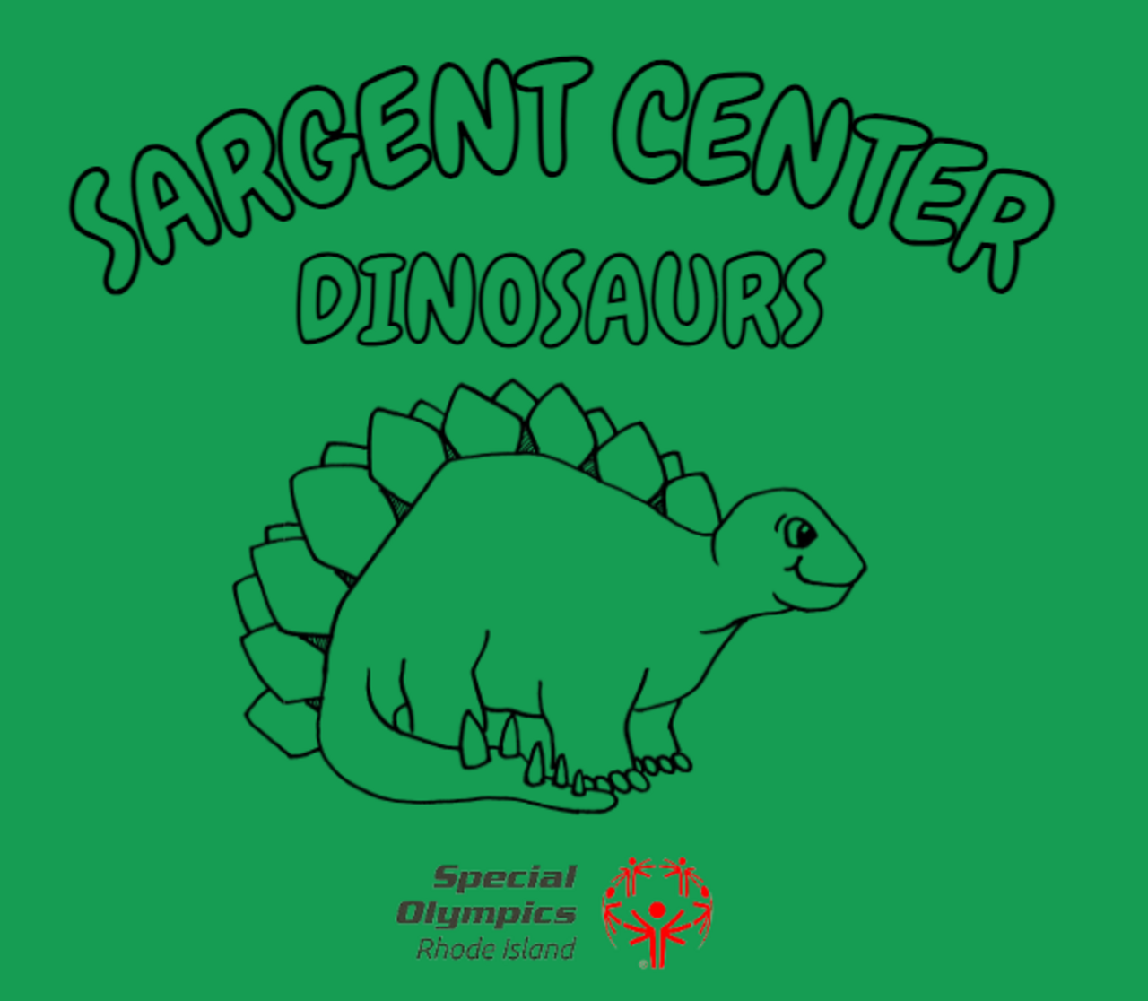 Sargent Center Dinosaurs logo