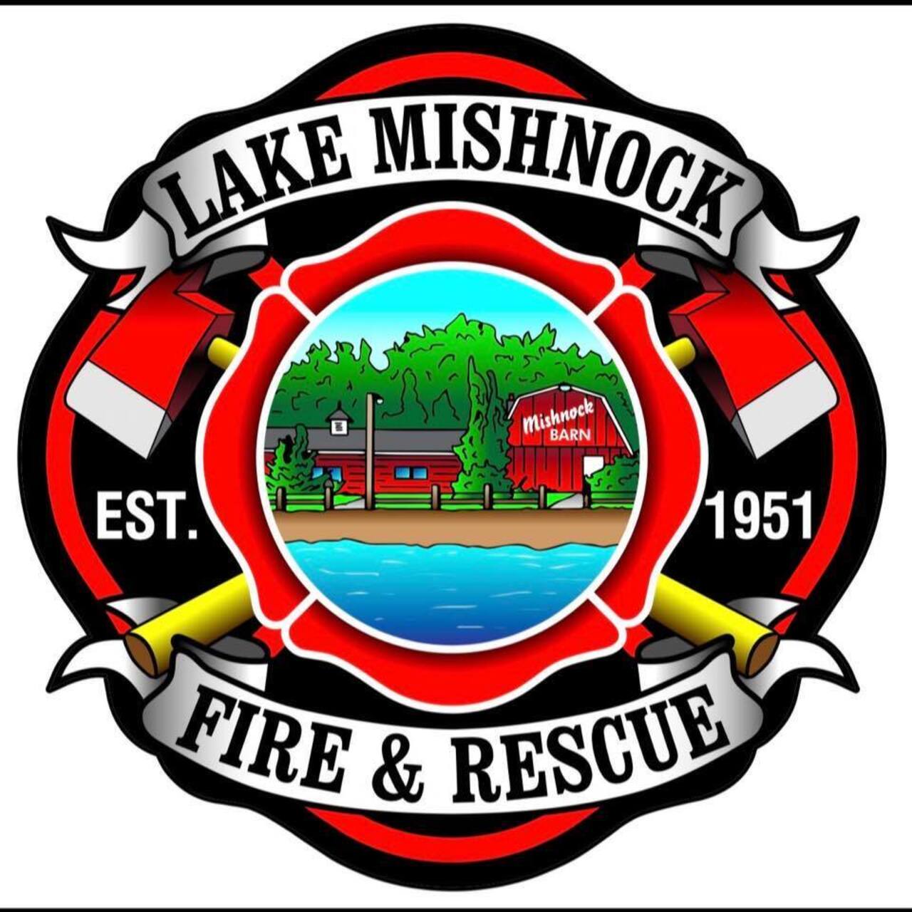 Lake Mishnock Fire Department logo