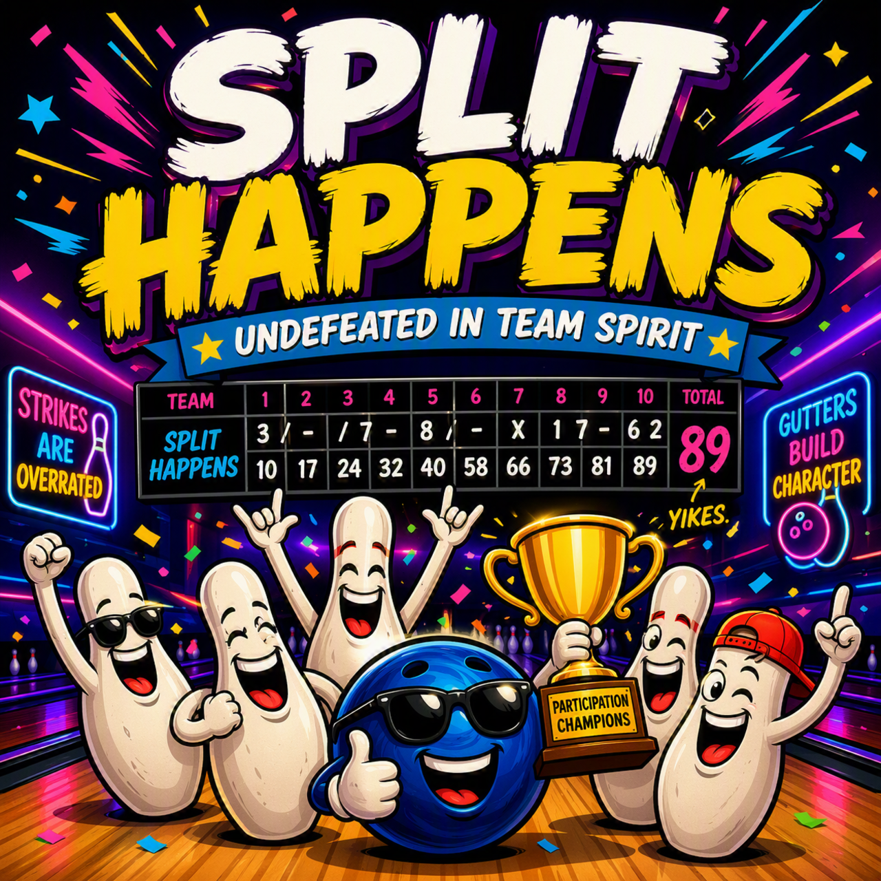 Split Happens logo