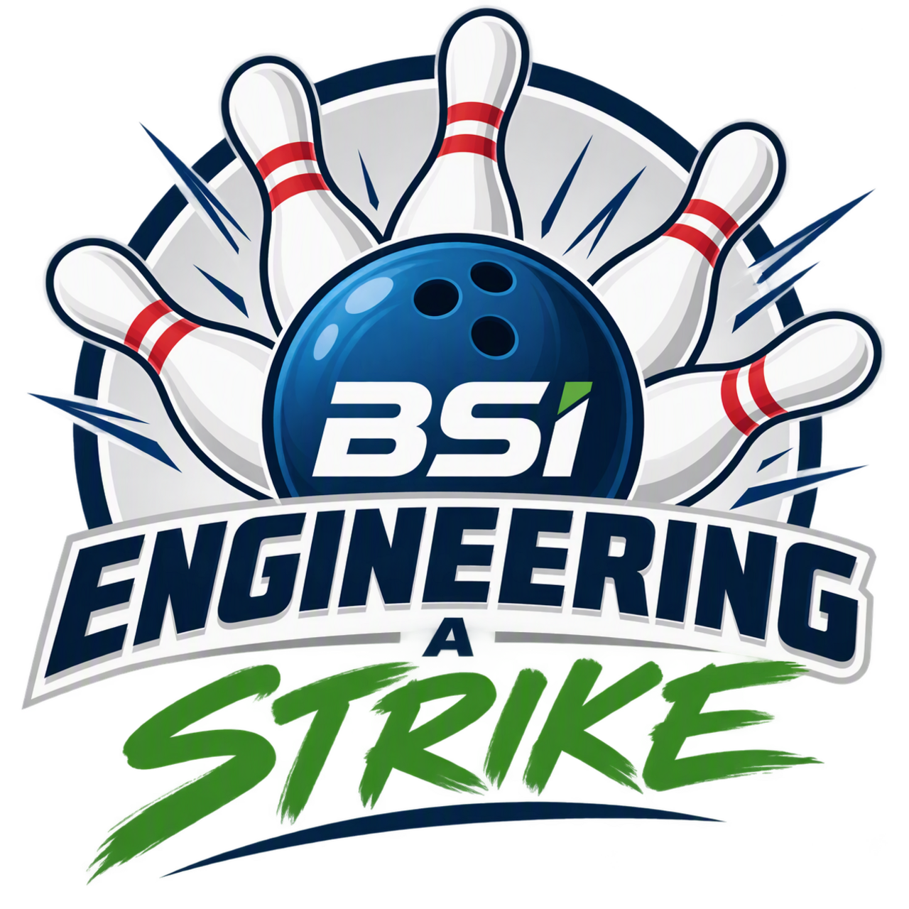 BSI Engineering a Strike logo