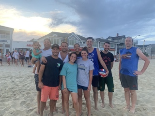 16th Annual Beach Volleyball Tournament logo