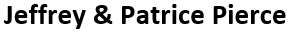 Jeffrey & Patrice Pierce logo