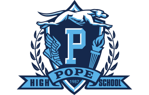 Pope High School logo