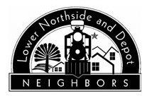 Lower Northside Depot Association logo
