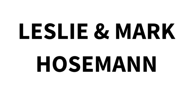 LESLIE & MARK HOSEMANN logo