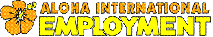Aloha International Employment logo