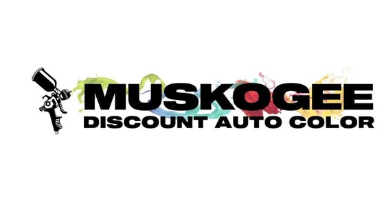 Muskogee Discount Auto Color logo