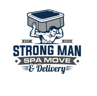 Strong Man Spa Move And Delivery logo